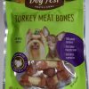 Dog Fest Huesos de carne de pavo para razas pequeñas 55 g, multicolor
